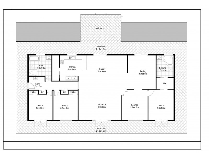 2932 Merton Euroa Road, Merton VIC 3715 Floorplan