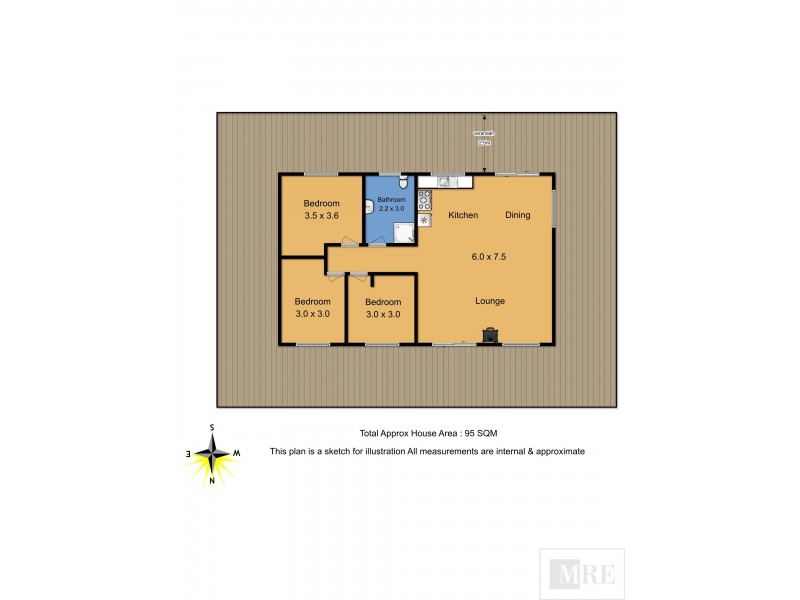 200 Melba Road, Barwite VIC 3722 Floorplan