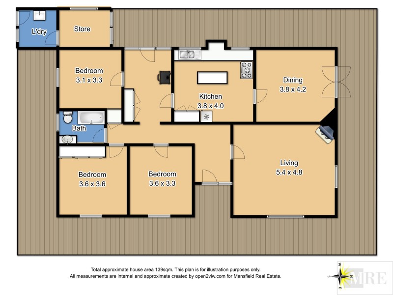 19 Apollo Street, Mansfield VIC 3722 Floorplan