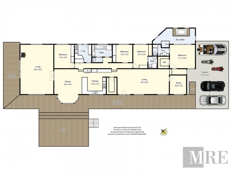 32 Box Court, Mansfield VIC 3722 Floorplan