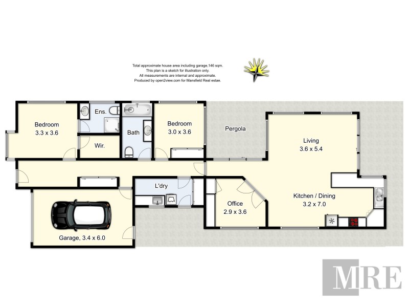 66B Highett Street, Mansfield VIC 3722 Floorplan