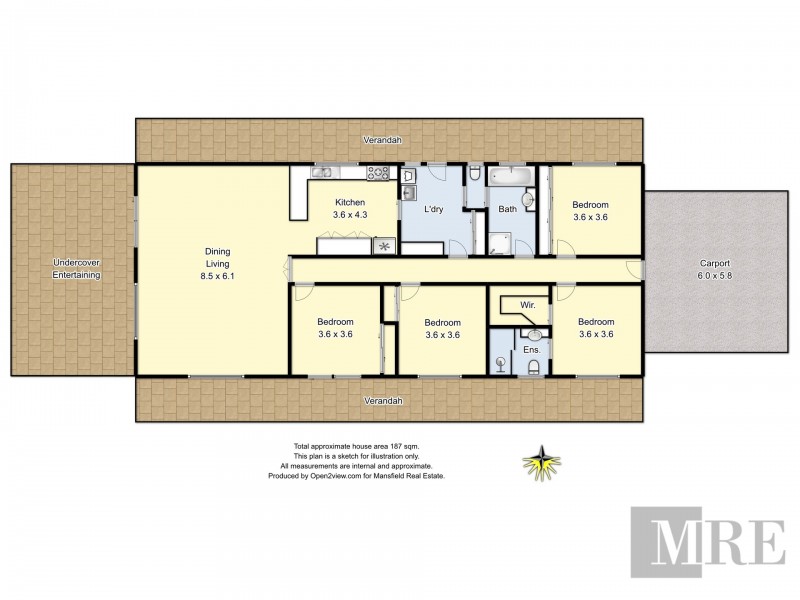42 Dueran Lane, Mansfield VIC 3722 Floorplan
