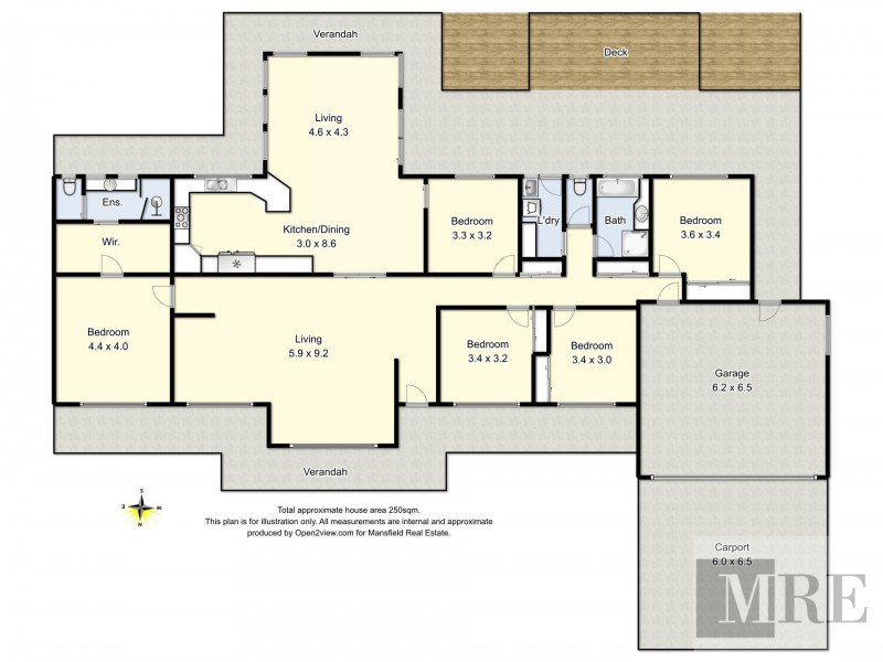 231 Ewings Road, Avenel VIC 3664 Floorplan