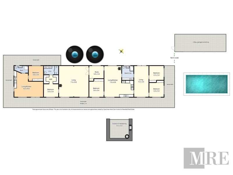 299 Dry Creek Road, Bonnie Doon VIC 3720 Floorplan