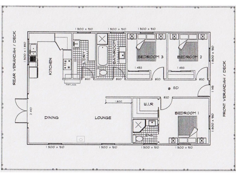 2 Hunter St, Mansfield VIC 3722 Floorplan