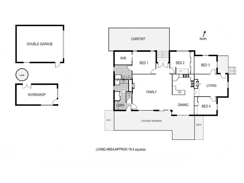 3 Young Street, Bonnie Doon VIC 3720 Floorplan