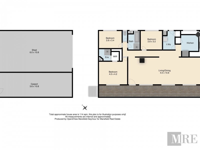 99 Kiernans Road, Bonnie Doon VIC 3720 Floorplan
