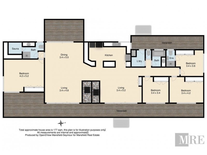 796 Buttercup Road, Merrijig VIC 3723 Floorplan