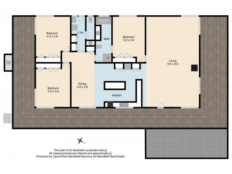 116 Kiernans Road, Bonnie Doon VIC 3720 Floorplan