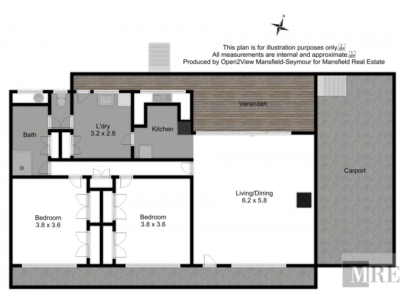 4120 Mansfield-Woods Point Road, Jamieson VIC 3723 Floorplan