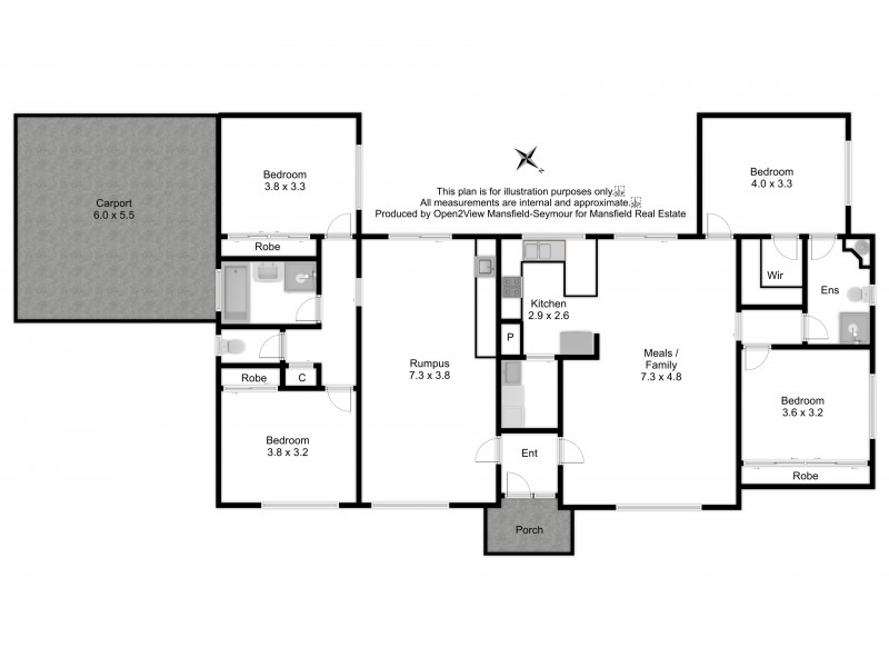 5/18 Kidston Parade, Mansfield VIC 3722 Floorplan
