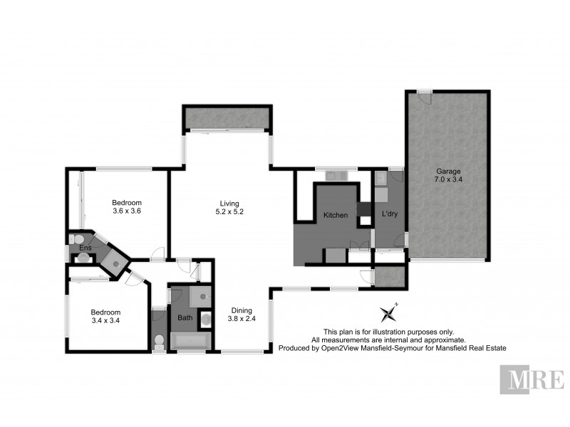 4/9 Chenery Street, Mansfield VIC 3722 Floorplan