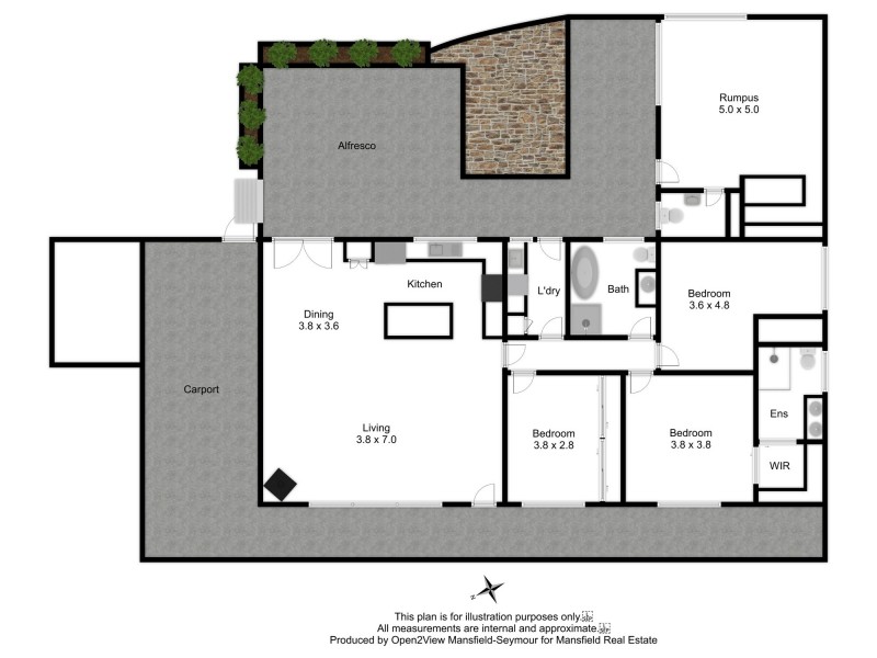 22 Reynolds Street, Mansfield VIC 3722 Floorplan