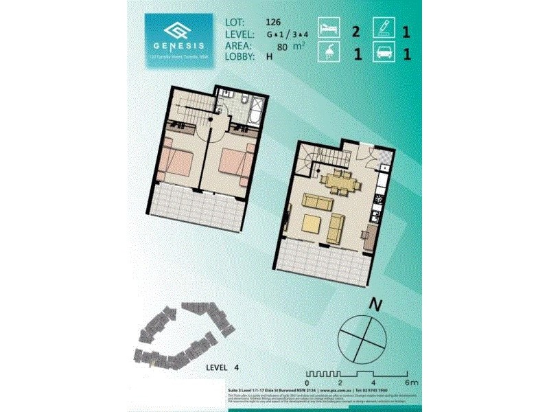 401/29 Cook Street, Turrella NSW 2205 Floorplan