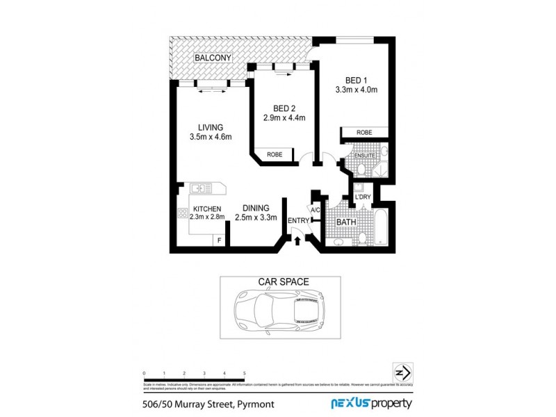 506/50 Murray Street, Pyrmont NSW 2009 Floorplan