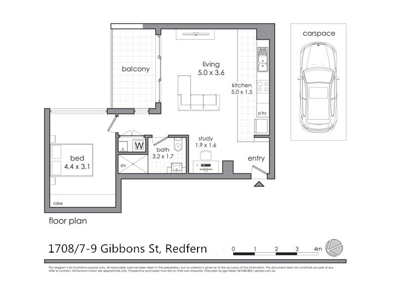 1708/7-9 Gibbons Street, Redfern NSW 2016