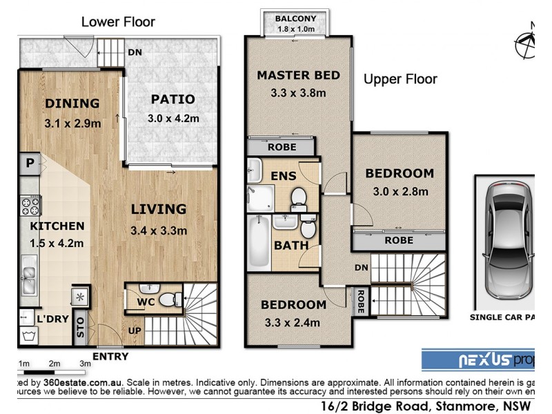16/2-6 Bridge Road, Stanmore NSW 2048 Floorplan
