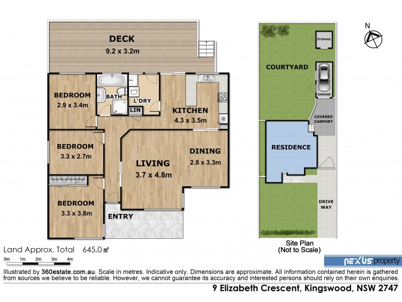9 Elizabeth Crescent, Kingswood NSW 2747 Floorplan