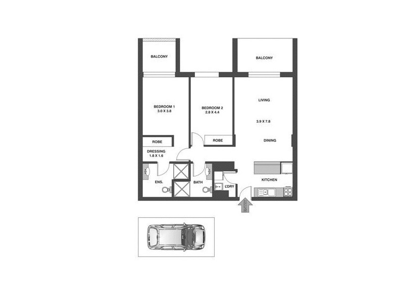 55/17-19 Macarthur, Ultimo NSW 2007 Floorplan