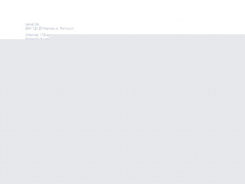 12/27 Harvey Street, Pyrmont NSW 2009 Floorplan