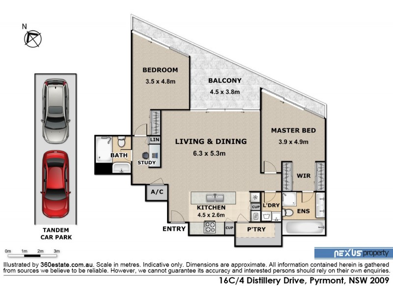 16C/4 Distillery Drive, Pyrmont NSW 2009 Floorplan