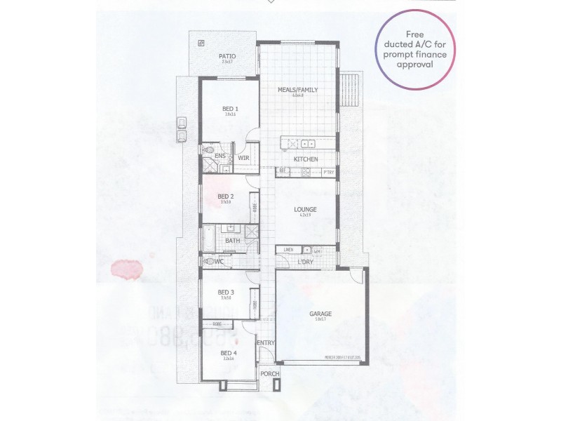 36 Bagnall Street, Gregory Hills NSW 2557 Floorplan