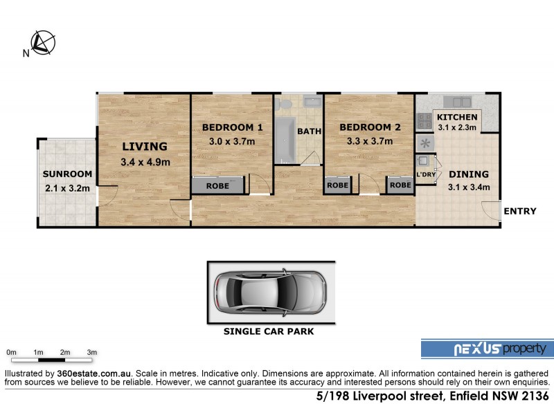 XX/198 Liverpool Road, Enfield NSW 2136 Floorplan