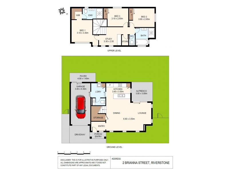 2 Brianna Street, Riverstone NSW 2765 Floorplan