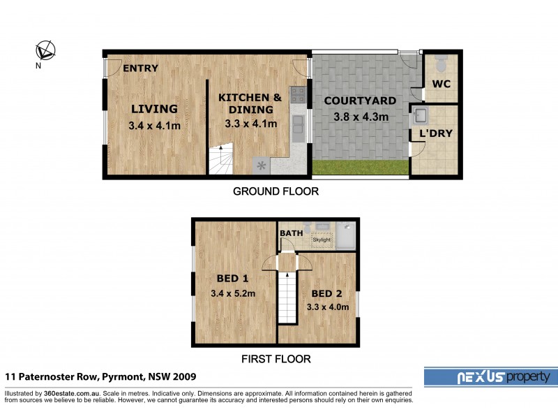 11 Paternoster Row, Pyrmont NSW 2009 Floorplan