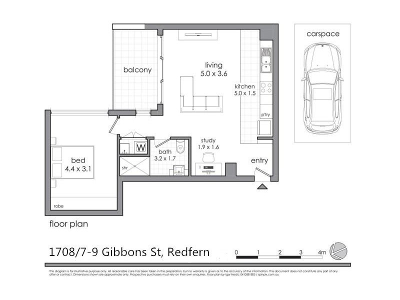 1708/7 Gibbons Street, Redfern NSW 2016