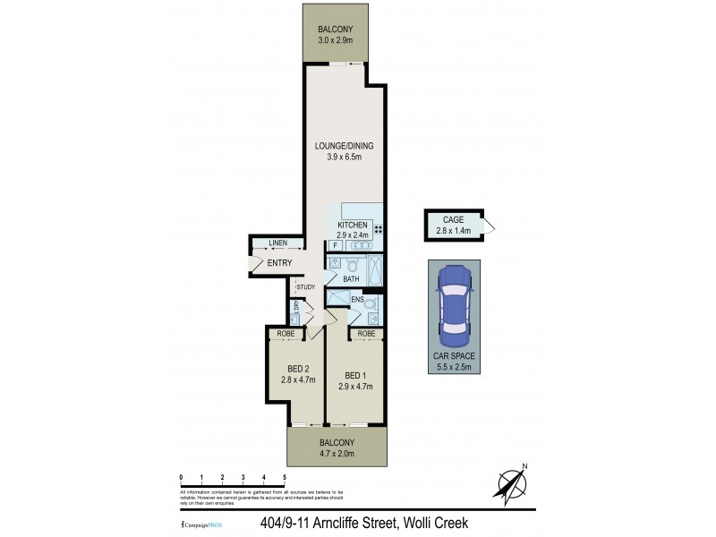 404/9-11 Arncliffe Street, Wolli Creek NSW 2205