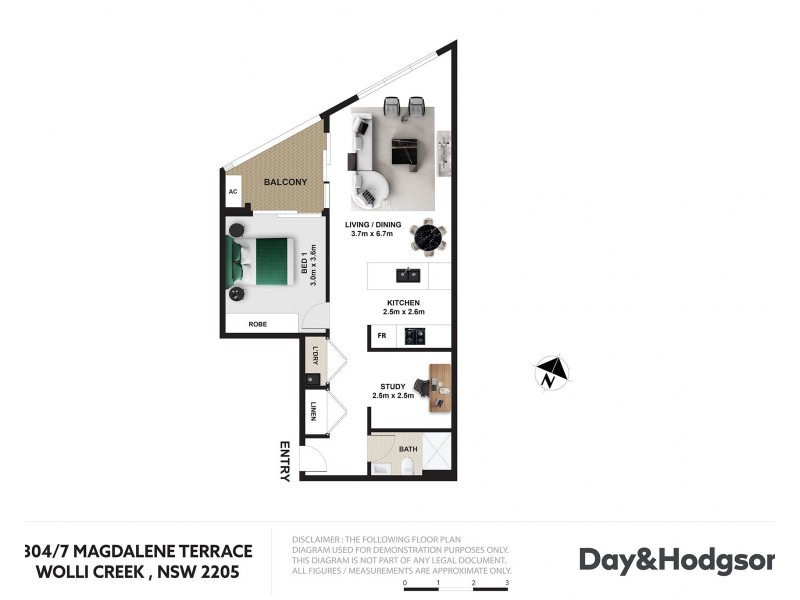 804/7 Magdalene Terrace, Wolli Creek NSW 2205