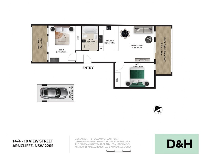 14/4-10 View Street, Arncliffe NSW 2205