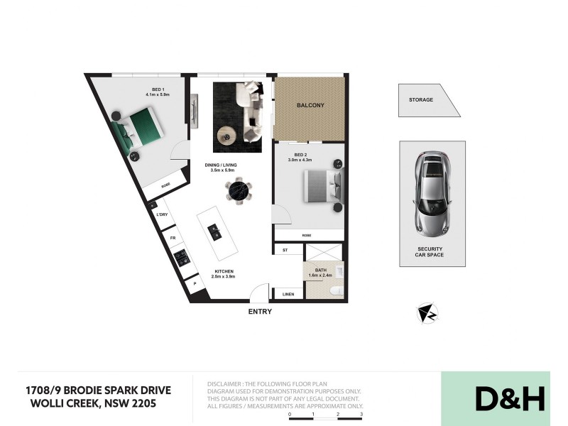 1708/9 Brodie Spark Drive, Wolli Creek NSW 2205