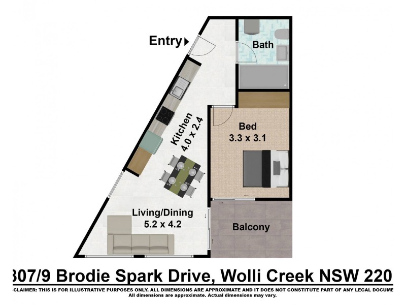 807/9 Brodie Spark Drive, Wolli Creek NSW 2205