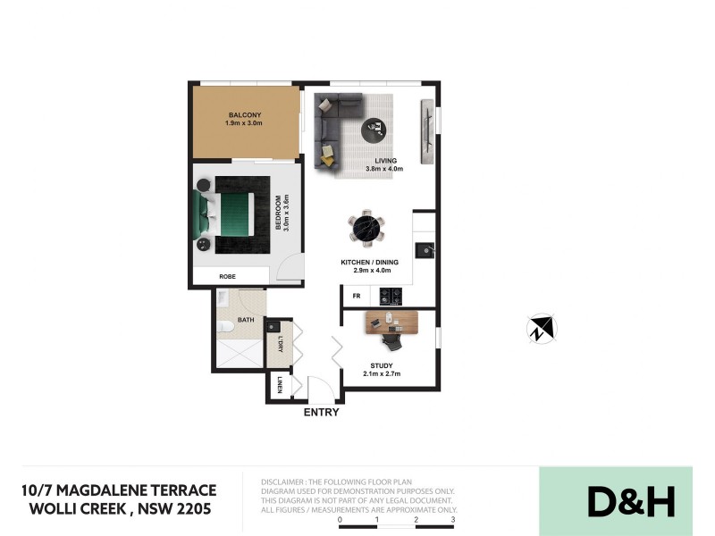 210/7 Magdalene Terrace, Wolli Creek NSW 2205