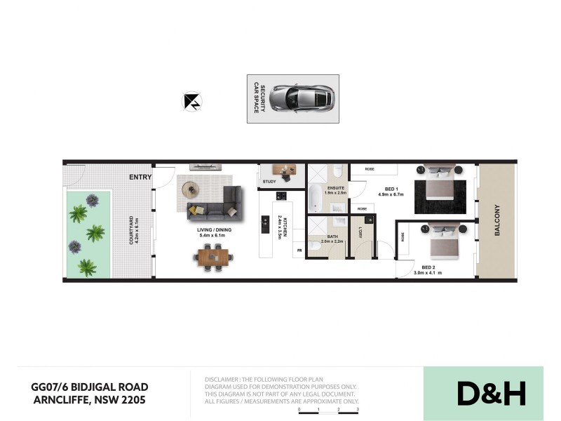 7/6 Bidjigal Road, Arncliffe NSW 2205