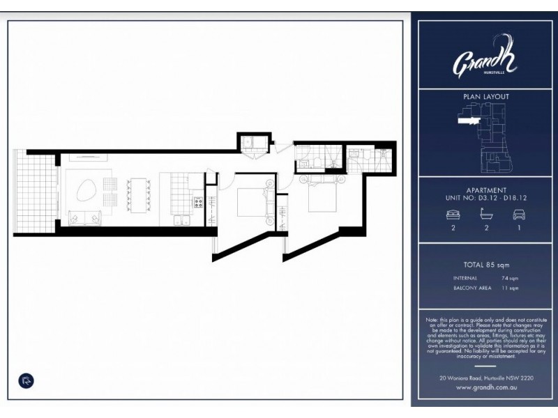 D812/1 Greenbank Street, Hurstville NSW 2220