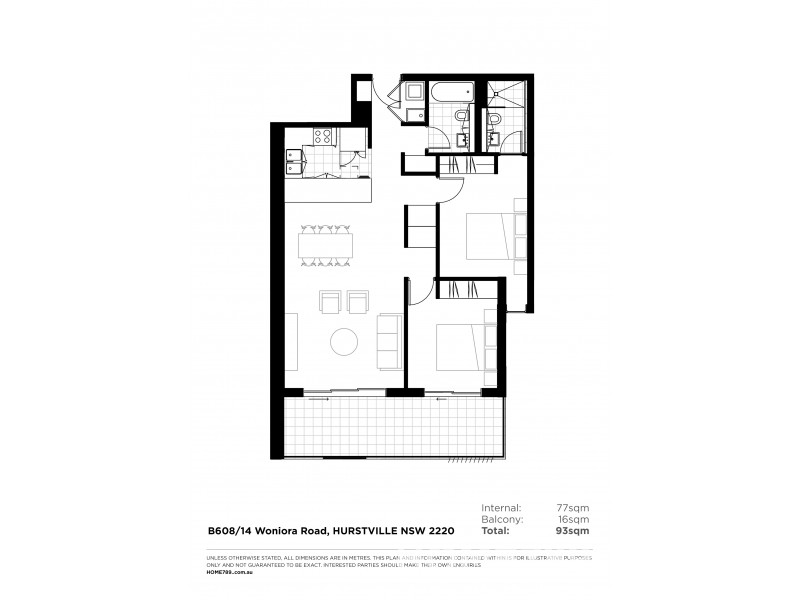 B608/14 Woniora Street, Hurstville NSW 2220