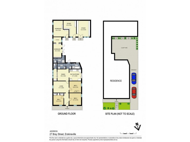 27 Bray Street, Erskineville NSW 2043 Floorplan