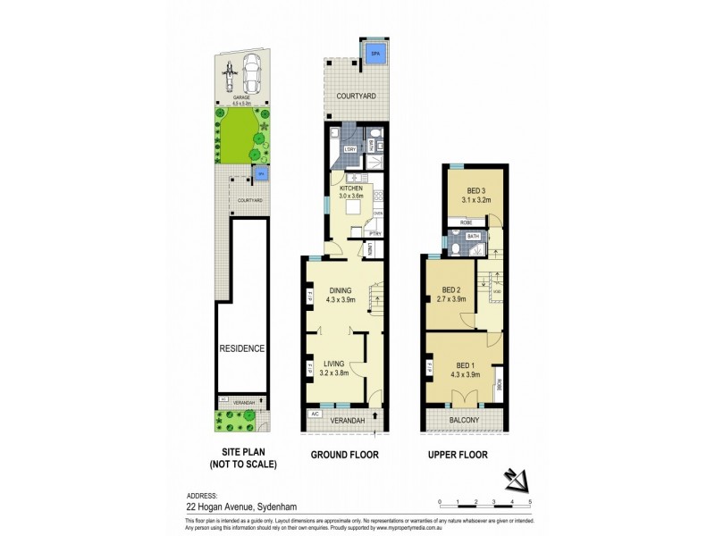 22 Hogan Avenue, Sydenham NSW 2044 Floorplan
