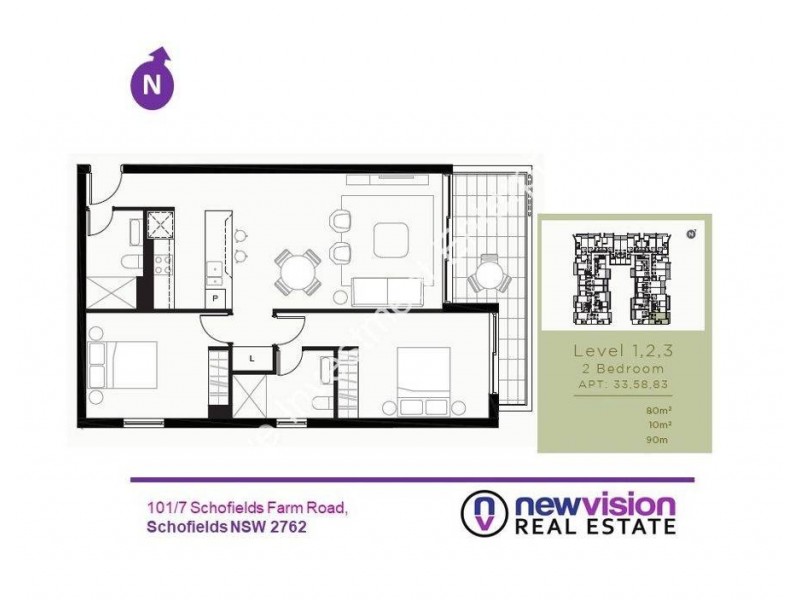 101/7 Schofields Farm Road, Schofields NSW 2762 Floorplan
