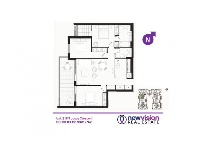 75/1 Josue Crescent, Schofields NSW 2762 Floorplan
