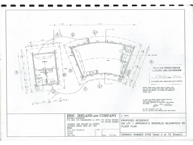 2574 Rossville Bloomfield Road, Bloomfield QLD 4895 Floorplan