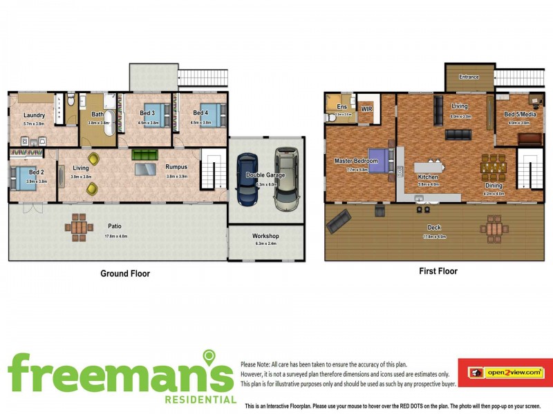 13 Ellestree Close, Redlynch QLD 4870 Floorplan