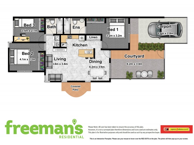 1/7A Grantala Street, Manoora QLD 4870 Floorplan