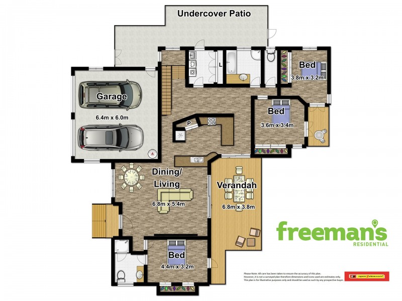 17 Solomon Place, Mooroobool QLD 4870 Floorplan