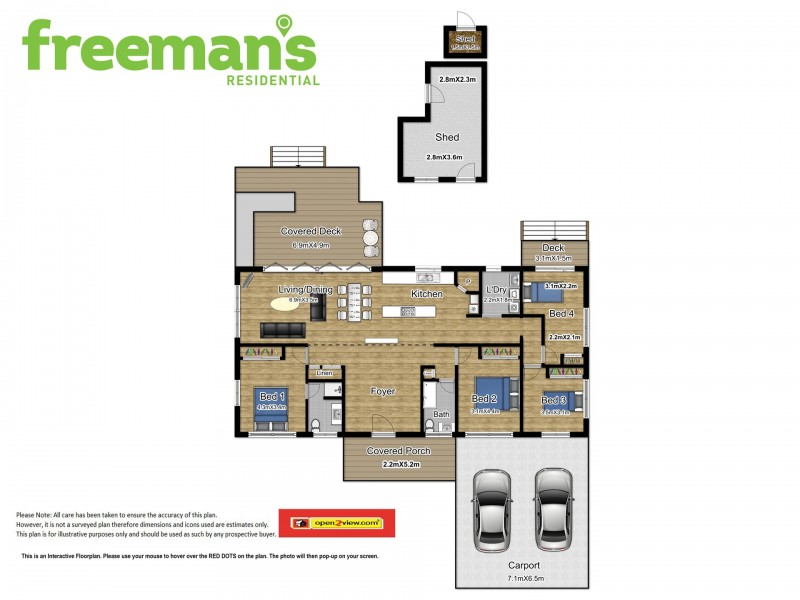 16 Forum Close, Mooroobool QLD 4870 Floorplan