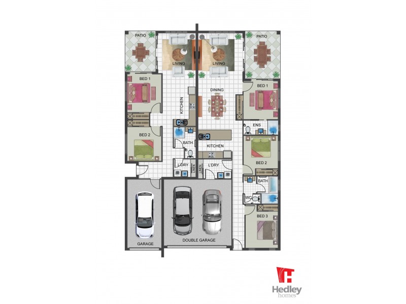2/11 Tyson Place, Redlynch QLD 4870 Floorplan