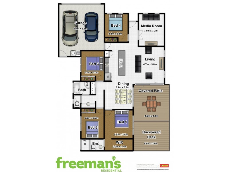 18 Edge Close, Kewarra Beach QLD 4879 Floorplan